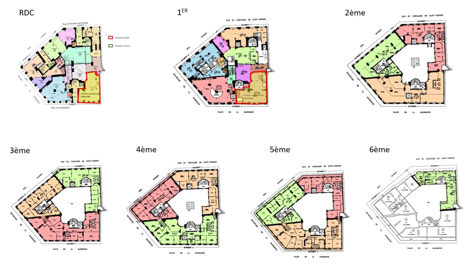 Bureau Paris 676m² Location bureau Paris OLBUR2427069 3
